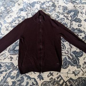 M Calvin Klein Men's Sweater - Deep Purple